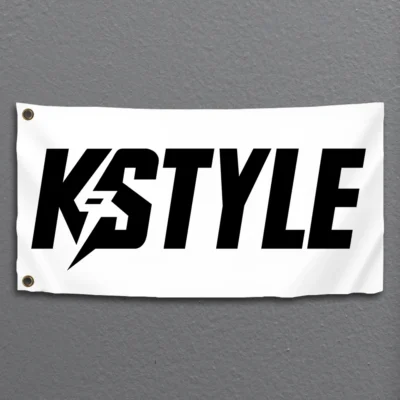 Drapeau K-Style - Blanc